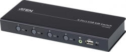 ATEN Switch KVM Aten CS724KM-AT 4 USB Negru (cs724km-at)