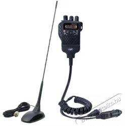 PNI Escort HP 62 CB rádióállomás készlet + PNI Extra 48 antenna mágnessel, ASQ, RF erősítés