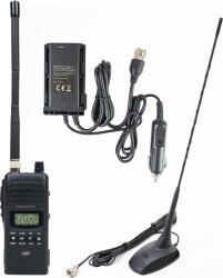 PNI Pachet statie radio CB PNI Escort HP 72 cu adaptor alimentare si antena PNI Extra 48 (pni-pack157) - cel Statii radio