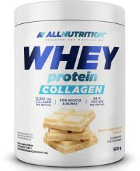 ALLNUTRITION Whey Protein Collagen, ciocolată albă, 500 g (9995)