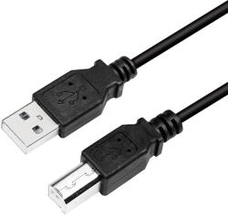 LogiLink Cablu USB 2.0 USB-A/M - USB-B/M, negru, 5 m