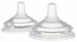 Canpol babies Biberon anti-colici cu două zone Canpol - Natural Shape, 3 luni+, 2 bucăți (21/751)
