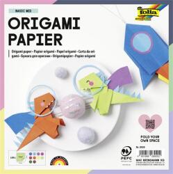 FOLIA Hârtie origami, 20x20 cm, 70 g, 100 foi, FOLIA, culori mixte (8920)
