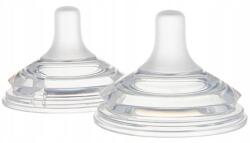 Canpol babies Biberon anticolic Canpol - Natural Shape, 0 m+, 2 buc (21/750)
