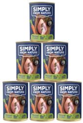 Simply from Nature Nedvestáp fácán sárgarépával 6 x 400 g