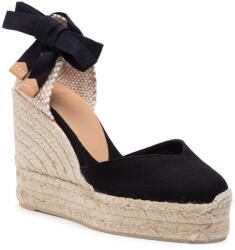 CASTANER női espadrillák, 20992100, textil, 38 EU, fekete (0000208361293_38)