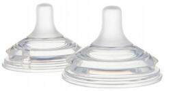 Canpol babies Biberon anticolic cu două zone Canpol - Natural Shape, 12 luni+, 2 bucăți (21/753)