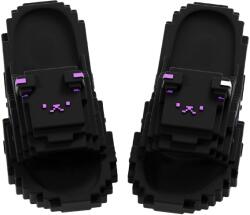 Flippy Tinédzser alkalmi papucs, Flippy, Pixel alakú unisex modell, tartós, könnyű és puha, csúszásmentes EVA habból, 40-41-es méret, fekete (161742)
