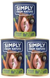 Simply from Nature Nedvestáp fácán sárgarépával 3 x 400 g