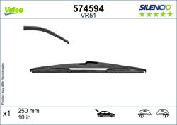 Valeo Stergator luneta VALEO 250 MM 574594