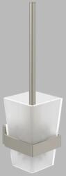 Villeroy & Boch Set perie de toaleta, cu suport, nichel periat (Brushed Nickel Matt), Villeroy & Boch Elements Striking TVA15201700064 TVA15201700064 (TVA15201700064)