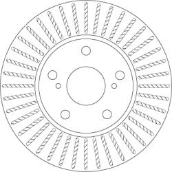 TRW Disc frana fata TRW DF6679