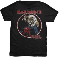Iron Maiden Number Of The Beast Vintage Black L Ing (IMTEE42MB03)