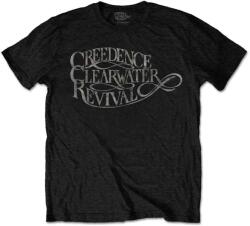 Creedence Clearwater Revival Vintage Logo Black L Ing (CCRTS01MB03)