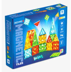 Geomag Magnetic Tiles Gems 16 (4100) Jucarii de constructii magnetice