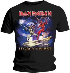 Iron Maiden Legacy Beast Fight (Back Print) Black L Ing (IMTEE59MB03)