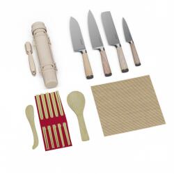 Klarstein Shibui sushi késkészlet, 15 darab, 4 kés praktikus tartozékkal (KG10-ShibuiKnifeSe) (KG10-ShibuiKnifeSe) - electronic-star