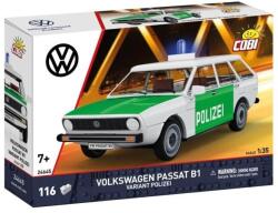 COBI Volkswagen Passat B1 Variant Poliție, 1: 35 (CBCOBI-24645)
