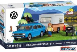 COBI Volkswagen Passat B1 cu caravană, 1: 35 (CBCOBI-24643)