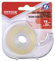 OFFICE products Bandă adezivă pentru produse de birou 19 mm x 33 m cu dozator