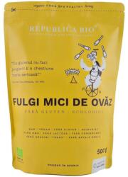 Republica Bio Fulgi mici de ovaz ecologici, fara gluten, 500 g, Republica Bio