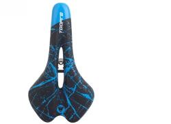 Toopre Tour anatomikus sport nyereg, 275 x 150 mm, fekete-kék