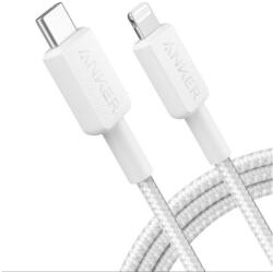 Anker 322 USB-C - Lightning töltő- és adatkábel 1.8m fehér (A81B6G21) (A81B6G21)