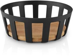 Eva Trio Coș de pâine NORDIC KITCHEN 24x 9 cm, negru, plastic/bambus, Eva Trio (ET520460)