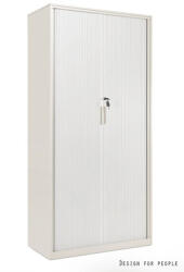 UNIQUE FB-641 redőnyös irattároló szekrény, fehér