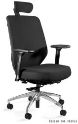 UNIQUE HERO ergonomikus irodai szék, szövet háttámlával, fekete