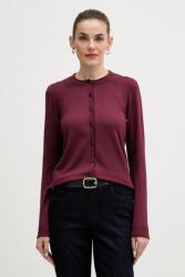 Sisley kardigán - burgundia S