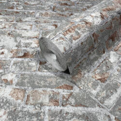 MARBURG Kőmintás barna vlies tapéta MARBURG/WOOD&STONES 94272 (94272)