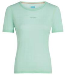 Icebreaker Merino Blend 75 Cool-Lite Featherlight SS Crewe Women Tricou cu mânecă scurtă MINT L