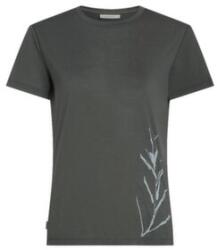 Icebreaker Merino Blend Core SS Tee Panax Women Tricou cu mânecă scurtă OBSIDIAN XS