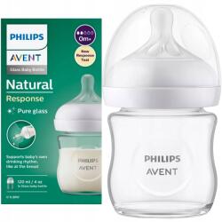 Philips Természetes Reszponzív Üveg Cumisüveg Csecsemőknek 120 ml (SCY930/01)