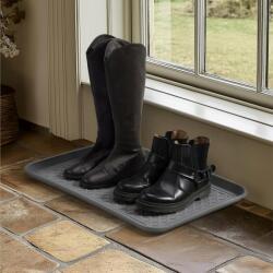 Navaris cipőtálca, 3 darabos szett, 60 x 40 x 2.8 cm, műanyag, fekete (8260001000441)