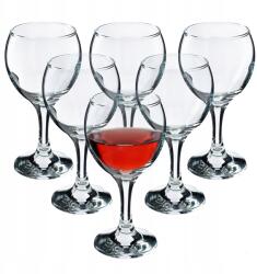 Kadax Vörösboros Poharak 6 db 210 ml Pohár Szett Ajándék (K8900)