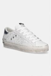 Crime London bőr sportcipő DISTRESSED PLATFORM - szürke Női 41