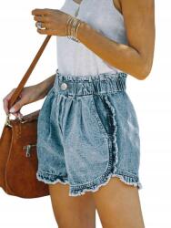 Shein EC14209 Shein Gumis Farmer Rövidnadrág (10) XL