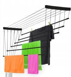 Kadax Fürdőszobai Mennyezeti Szárítógép 6 Rúd 110cm Strapabíró Robusztus (K5039) Ruhaszárító