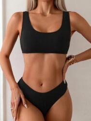 Shein KC84308 Shein Fürdőruha 3 Részes Bordázott (10) XL