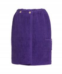 Sauna-czapka Szauna Törölköző 100%PAMUT Lila Férfi 50/140 Gombos (y-guz-fiol)