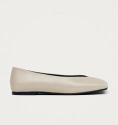 Alohas bőr balerina cipő Katia - bézs Női 37