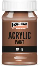 Pentart Akrilfesték PENTART 100ml matt vörösbarna agyag