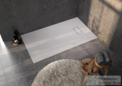 Kolpa San MENORA ZERO 90x120 cm-es, kizárólag padlósíkba építhető zuhanytálca, szifon nélkül, fehér 575900 (575900)