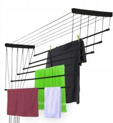 Kadax Mennyezeti Ruhaszárító 6 Rúd Fürdőszoba Erkély 170cm (K5045) Ruhaszárító