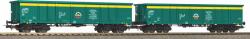 Piko 28314 Nyitott teherkocsi készlet, Eaos, PKP Cargo V (4015615283140)