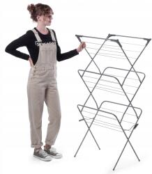 Kadax Ruhaszárító Álló Függőleges Keskeny Összecsukható Erkély (K9005) Ruhaszárító