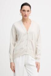 Sisley kardigán gyapjú keverékből - bézs XS - answear - 18 590 Ft