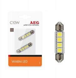 AEG Izzó C10W Led 41mm Retrofit Warm Led Meleg Fehér